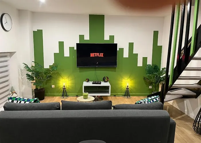 Escale Au Jardin Des Reves Terrasse Parking Privee 8 Personnes Apartmán