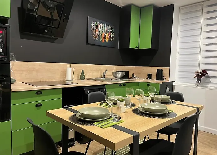 Escale Au Jardin Des Reves Terrasse Parking Privee 8 Personnes Apartmán Moulins-les-Metz