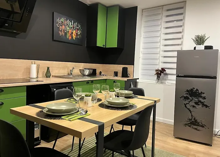 Apartmán Escale Au Jardin Des Reves Terrasse Parking Privee 8 Personnes Moulins-les-Metz