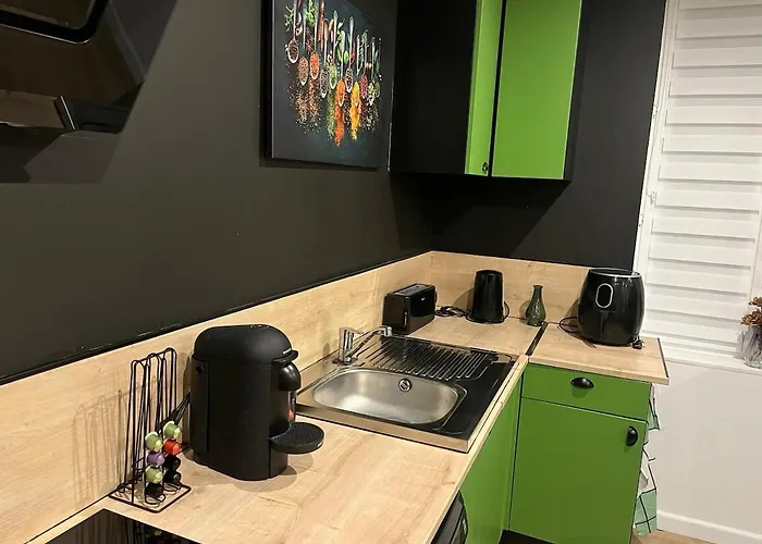 Escale Au Jardin Des Reves Terrasse Parking Privee 8 Personnes Apartmán