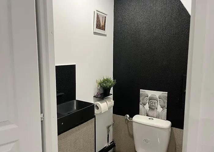 Apartmán Escale Au Jardin Des Reves Terrasse Parking Privee 8 Personnes Moulins-les-Metz