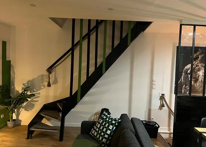 Escale Au Jardin Des Reves Terrasse Parking Privee 8 Personnes Apartmán *