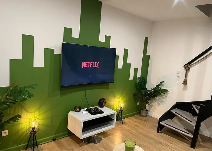 Apartmán Escale Au Jardin Des Reves Terrasse Parking Privee 8 Personnes