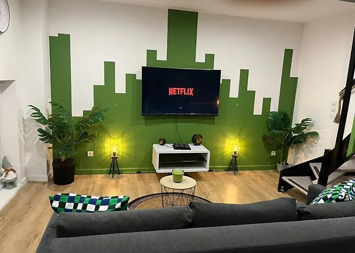 Escale Au Jardin Des Reves Terrasse Parking Privee 8 Personnes * Moulins-les-Metz